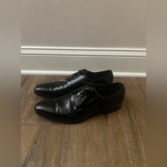 Dior Patent Derby Shoes EU 44